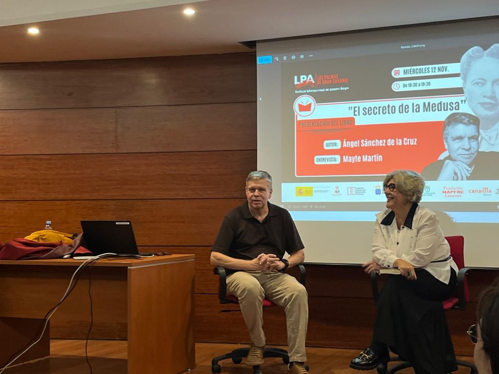 Presentación de El secreto de la medusa en LPA Confidencial